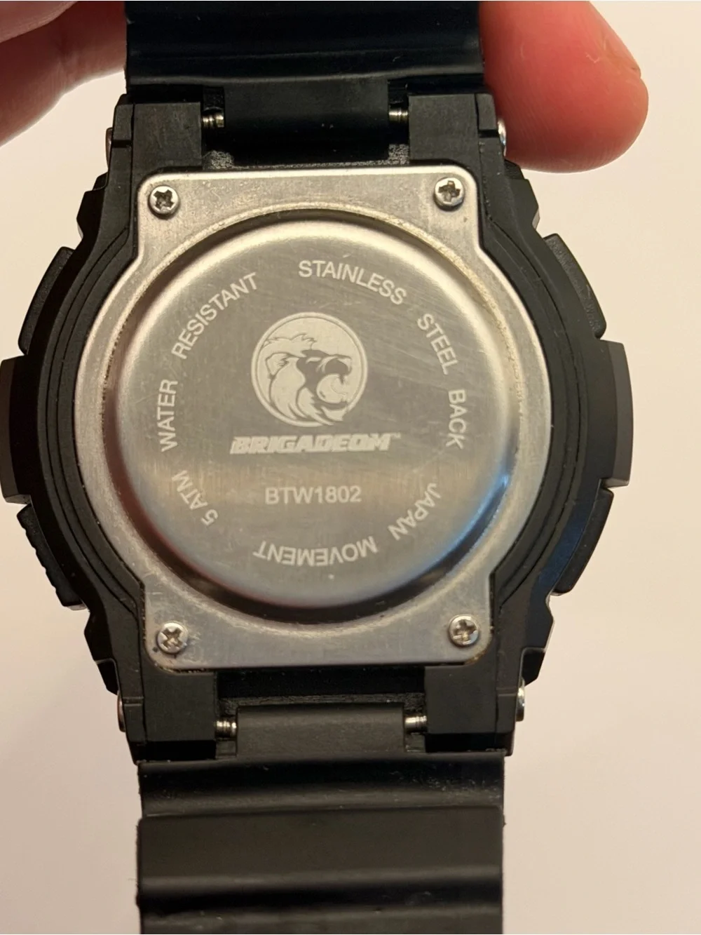 BRIGADEOM Multi Function Men’s Black Digital Watch